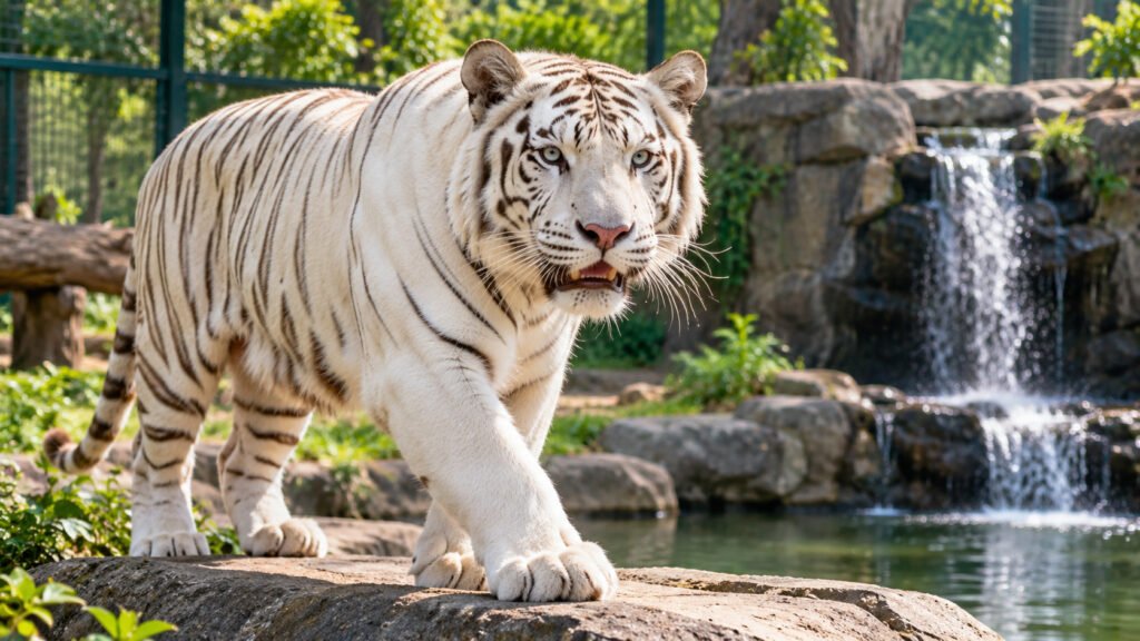 White Tiger at Dehradun Zoo: When to See Tejas, Ticket Price, Timings & Location